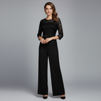 Diana™ Elegant Jumpsuit | Lace Evening Jumpsuit