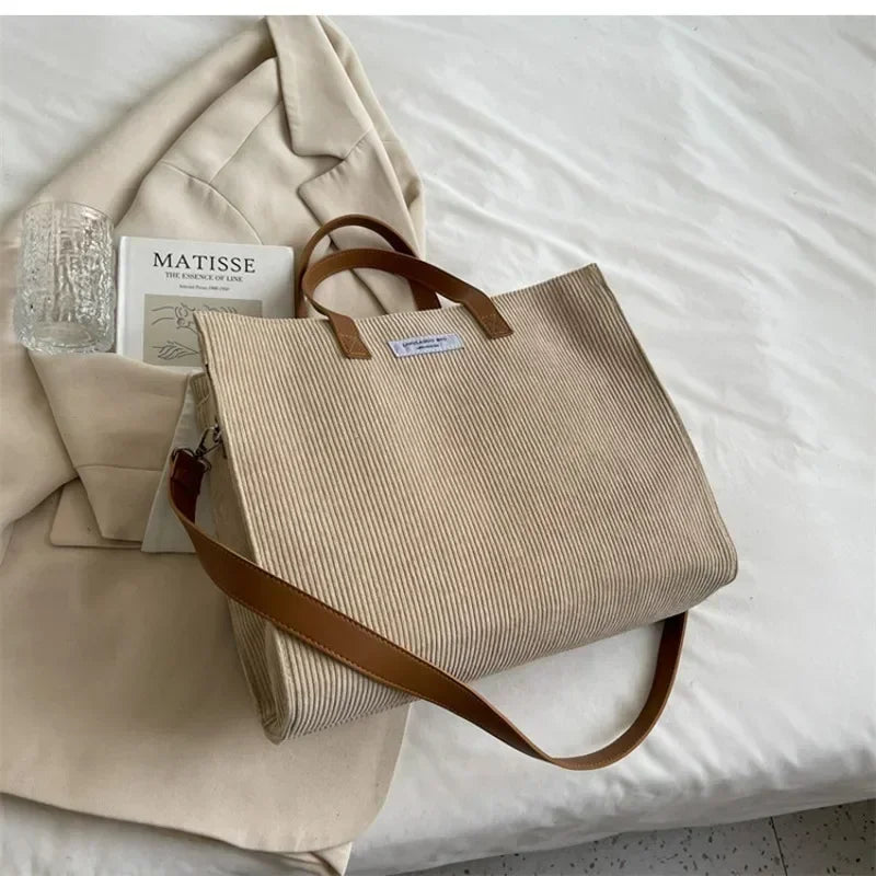 Olivia Corduroy Shoulder Bag
