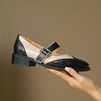 Miana | Leather Mary Jane Shoes