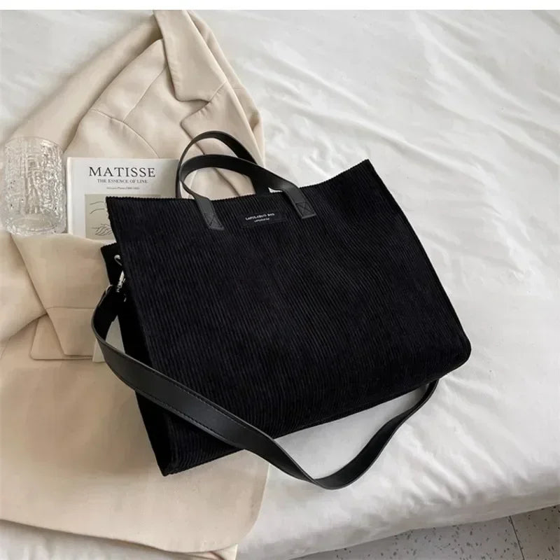Olivia Corduroy Shoulder Bag