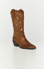 Cassandra - Embroidered Cowboy Boots